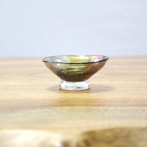 glasscalico グラスキャリコ earth(アース) 雅(みやび) ぐい呑 冷酒器 ハンドメイド ガラス酒器
