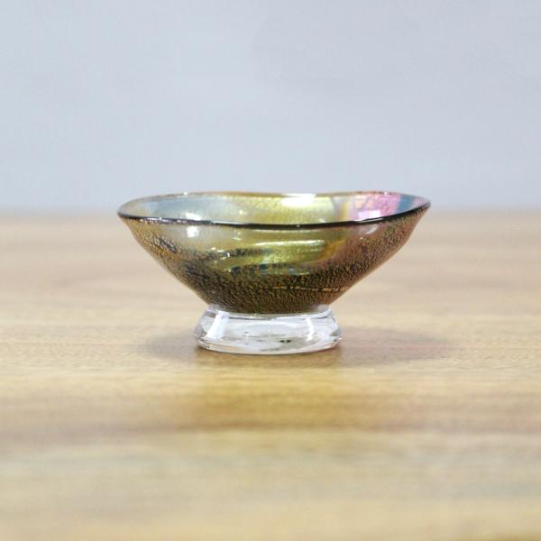 glasscalico グラスキャリコ earth(アース) 雅(みやび) ぐい呑 冷酒器 ハンドメイド ガラス酒器
