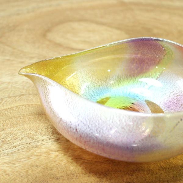 glasscalico グラスキャリコ プリズム 雅(みやび) 片口 冷酒器 ハンドメイド ガラス酒器