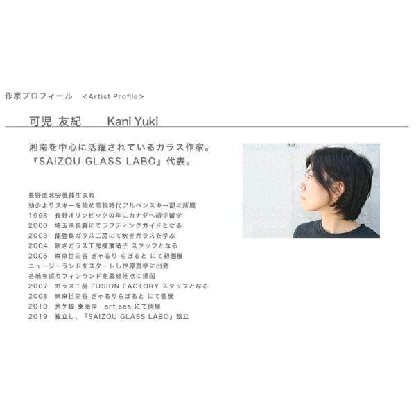 SAIZOU GLASS LABO サイゾウグラスラボ ハンドメイド ガラス酒器 Lotus (ロータス) 冷酒器セット (縦型片口・ぐい呑2個)
