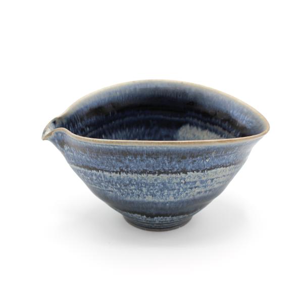 山下陶房 山下秀樹 銀化天目(ぎんかてんもく) 片口 (小・1合) 単品