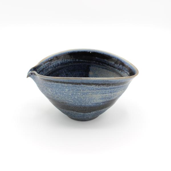 山下陶房 山下秀樹 銀化天目(ぎんかてんもく) 片口 (大・2合) 単品