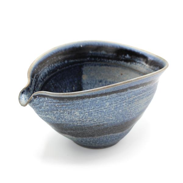 山下陶房 山下秀樹 銀化天目(ぎんかてんもく) 片口 (大・2合) 単品