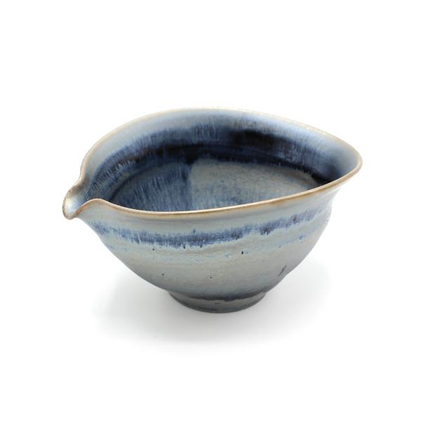 山下陶房 山下秀樹 銀化天目(ぎんかてんもく) 片口 (大・2合) 単品