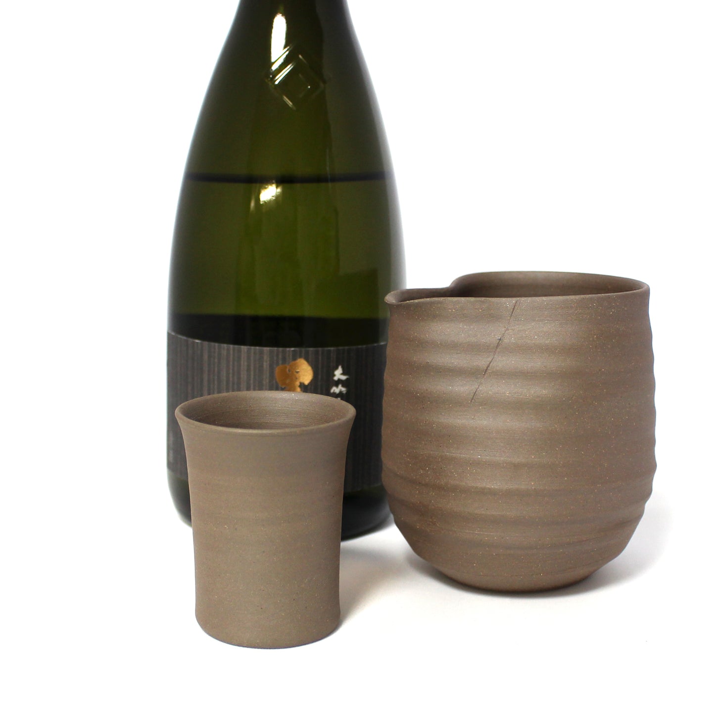 越前焼 土ごころ 一口ぐい呑 ぐい飲み ハンドメイド酒器 純国産 伝統工芸 日本酒 冷酒 大吟醸 おちょこ お猪口