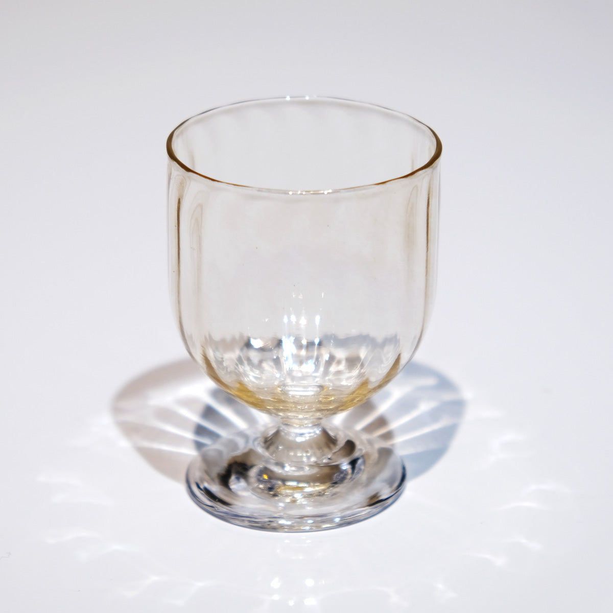 FUKU glassworks ポートワイングラス vessel (ゴールド) フクグラスワークス 相馬佳織 ハンドメイドグラス