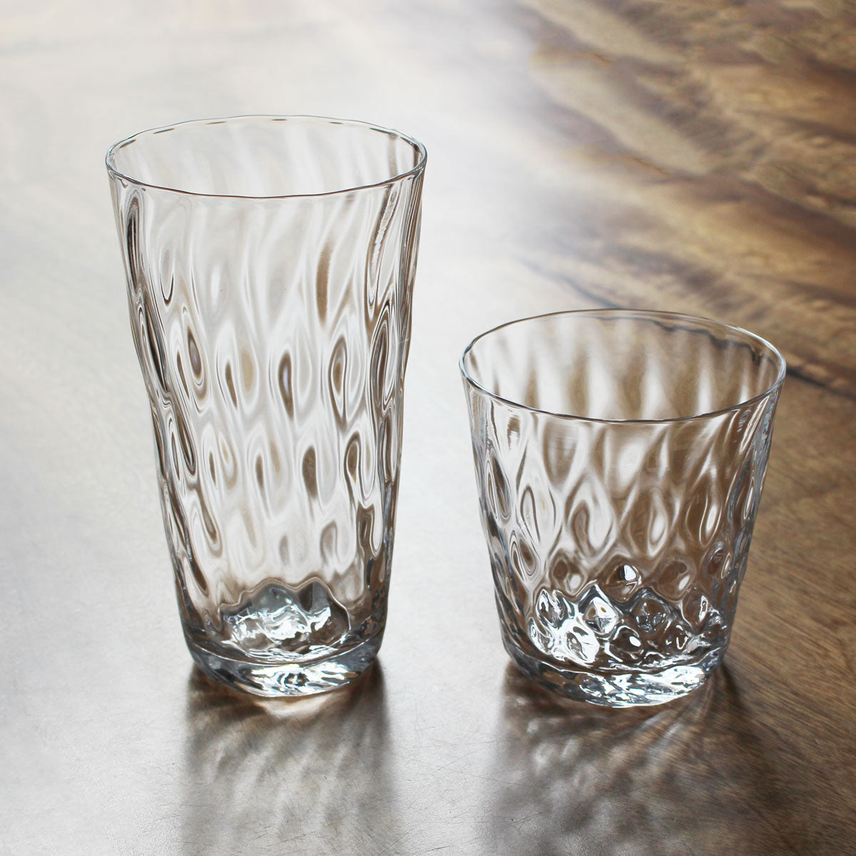 glasscalico グラスキャリコ ハンドメイド ガラス酒器 クリアダイヤ ロンググラス