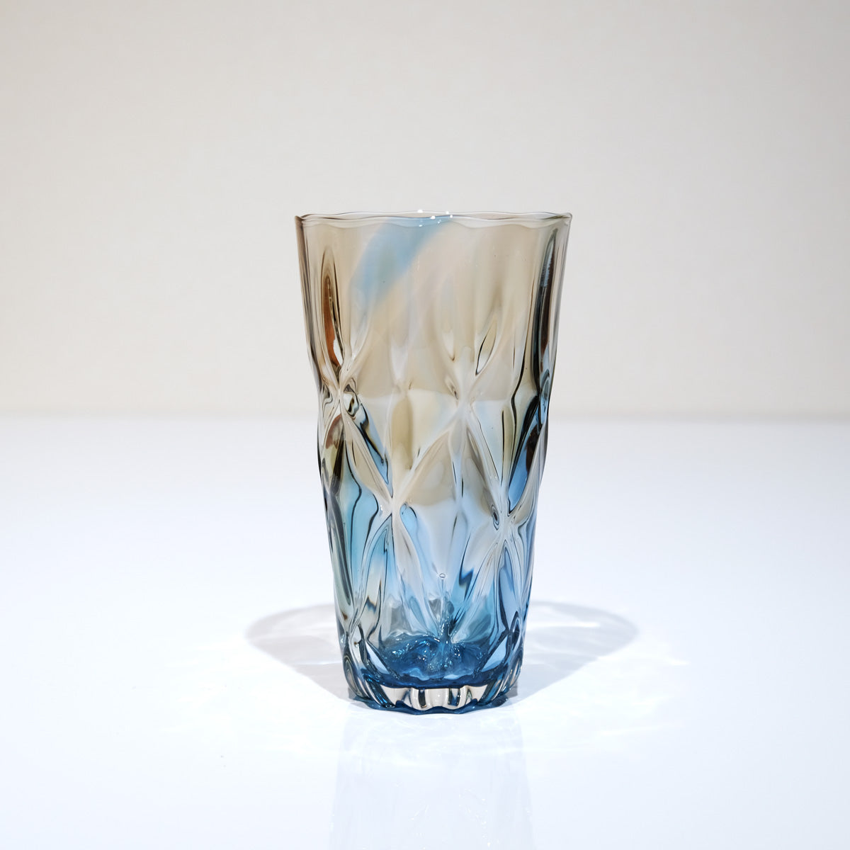 glass calico earth レトロ (アース レトロ) ロンググラス ウイスキー 焼酎 ビール グラス タンブラー グラスキャリコ ハンドメイド グラス