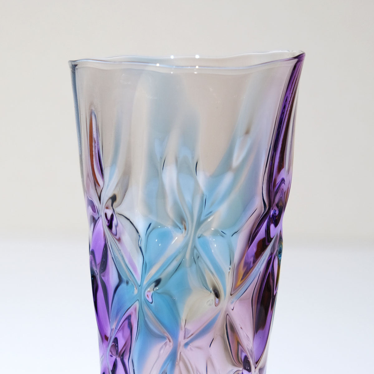 glass calico earth レトロ (アース レトロ) ロンググラス ウイスキー 焼酎 ビール グラス タンブラー グラスキャリコ ハンドメイド グラス