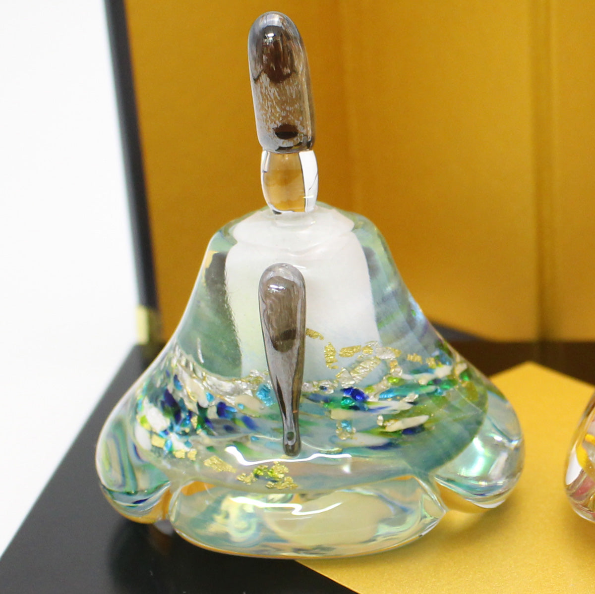 ガラスのお雛様 華雛(はなびな) glass calico グラスキャリコ ハンドメイド ガラスアート 雛人形 ひな人形 おひなさま 桃の節句 オブジェ コンパクト