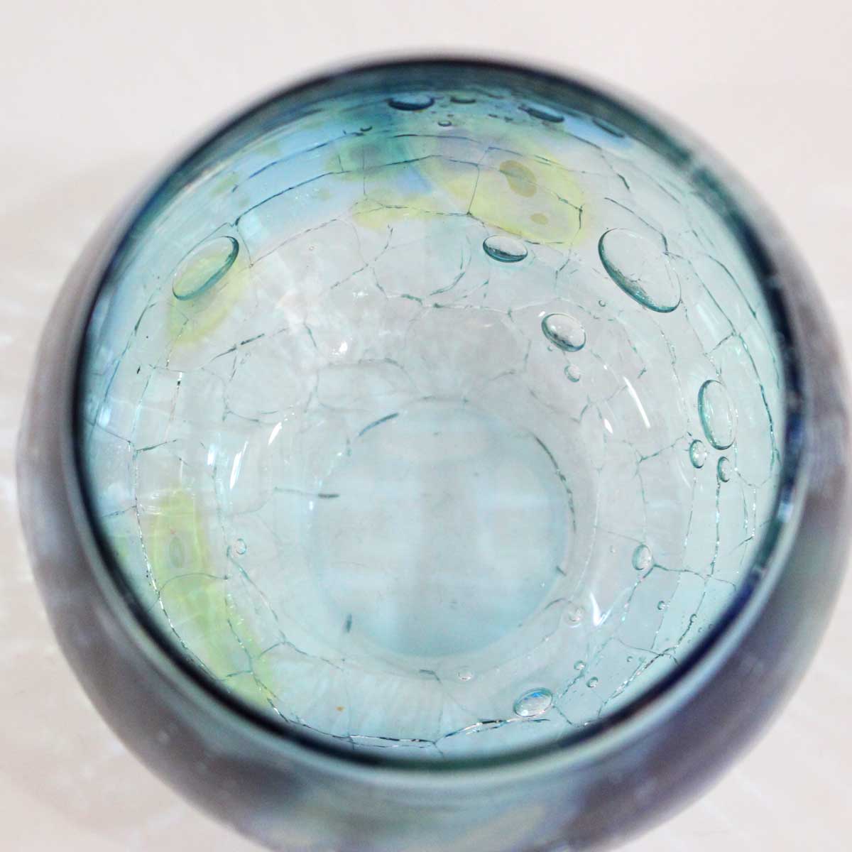 グラスキャリコ ラグーン ロックグラス ウイスキー 焼酎 カクテル 梅酒 グラス glass calico ハンドメイドグラス