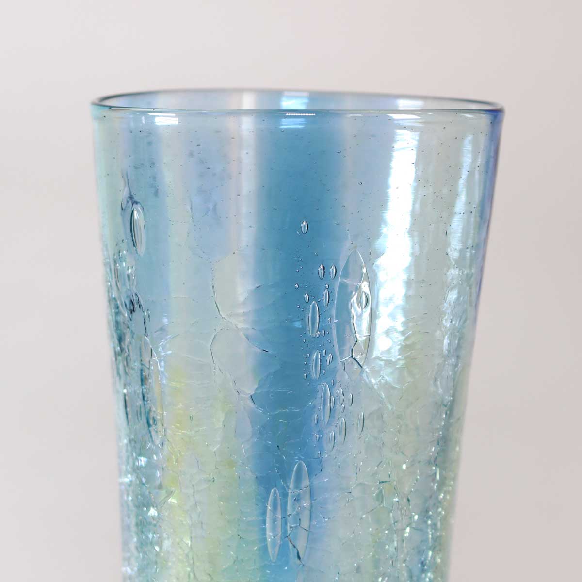 グラスキャリコ ラグーン ロンググラス ビール ハイボール 酎ハイ カクテル ソフトドリンク グラス glass calico ハンドメイドグラス