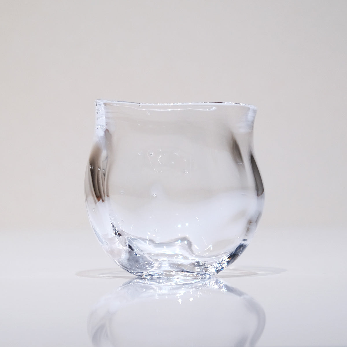glass calico グラスキャリコ ミナモ 丸型 ロックグラス ハンドメイド