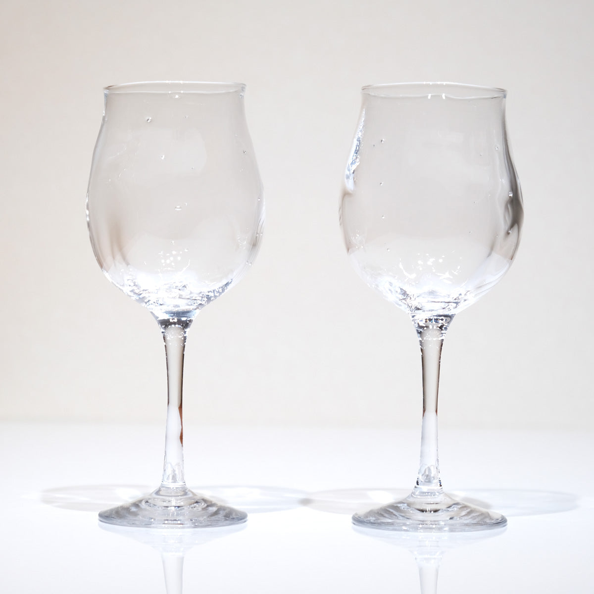 glass calico ミナモ ワイングラス ペア (2個) グラスキャリコ ハンドメイドグラス