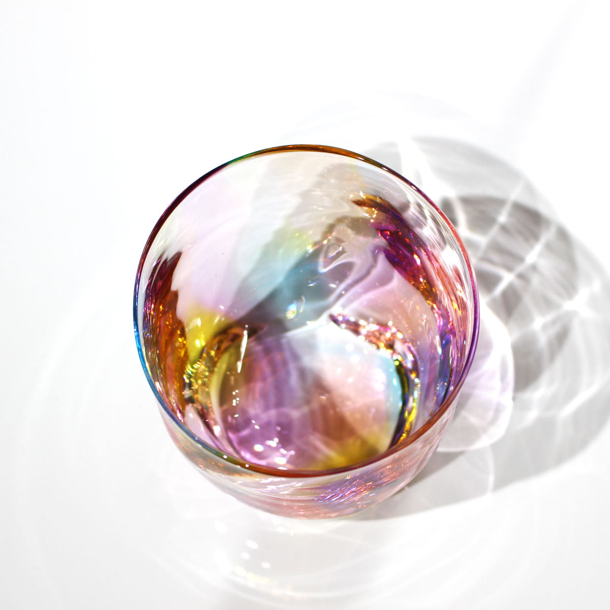 glass calico グラスキャリコ ハンドメイド ガラス酒器 ミナモプリズム ロックグラス ウイスキー 焼酎 カクテル 梅酒 グラス