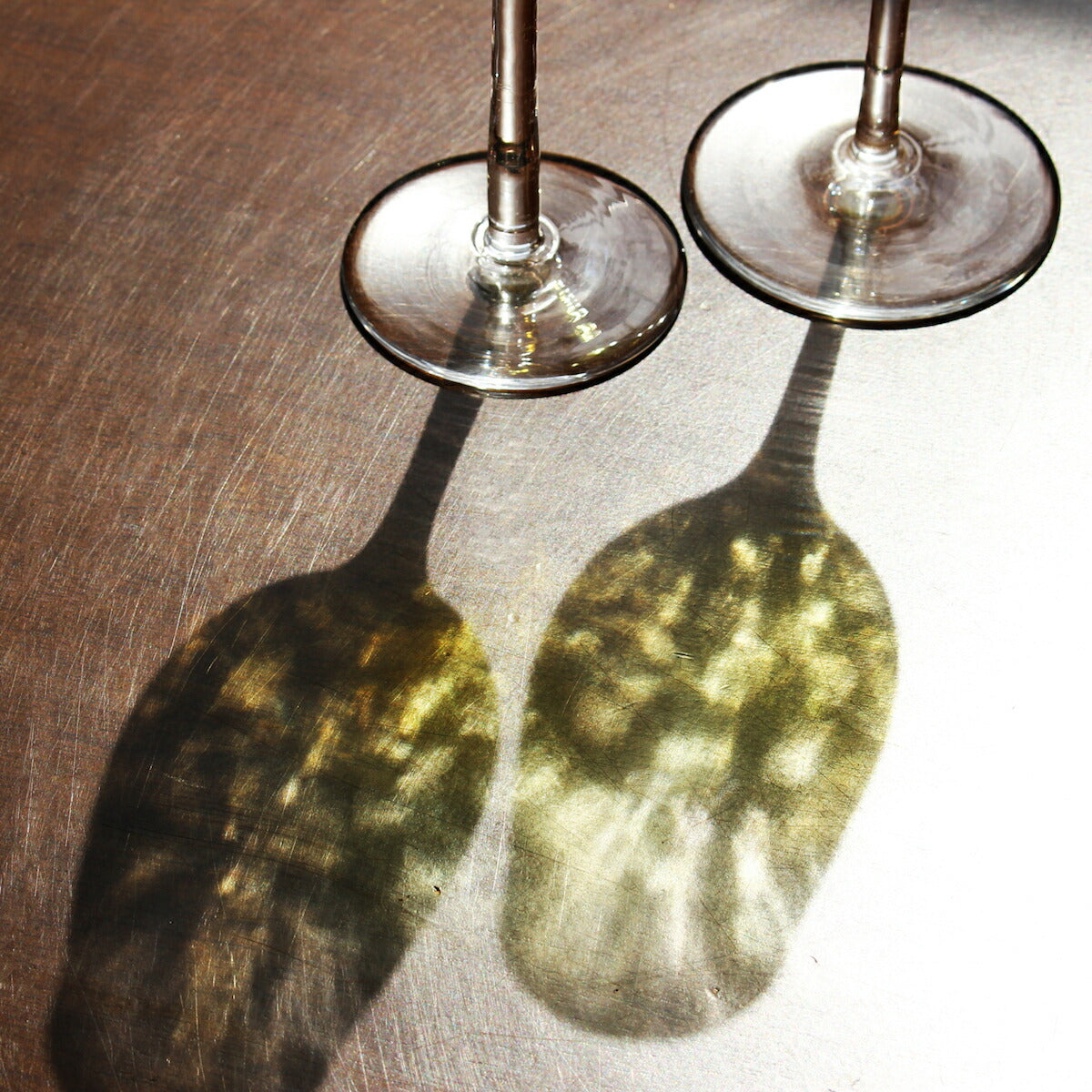 glasscalico グラスキャリコ ハンドメイド ガラス酒器 月光 (げっこう) シャンパングラス ペアセット (2個入)