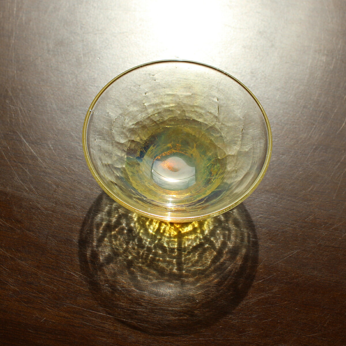 glasscalico グラスキャリコ ハンドメイド ガラス酒器 月光(げっこう) 冷酒器セット (縦型片口・ぐい呑 2個) ハンドメイド ガラス酒器