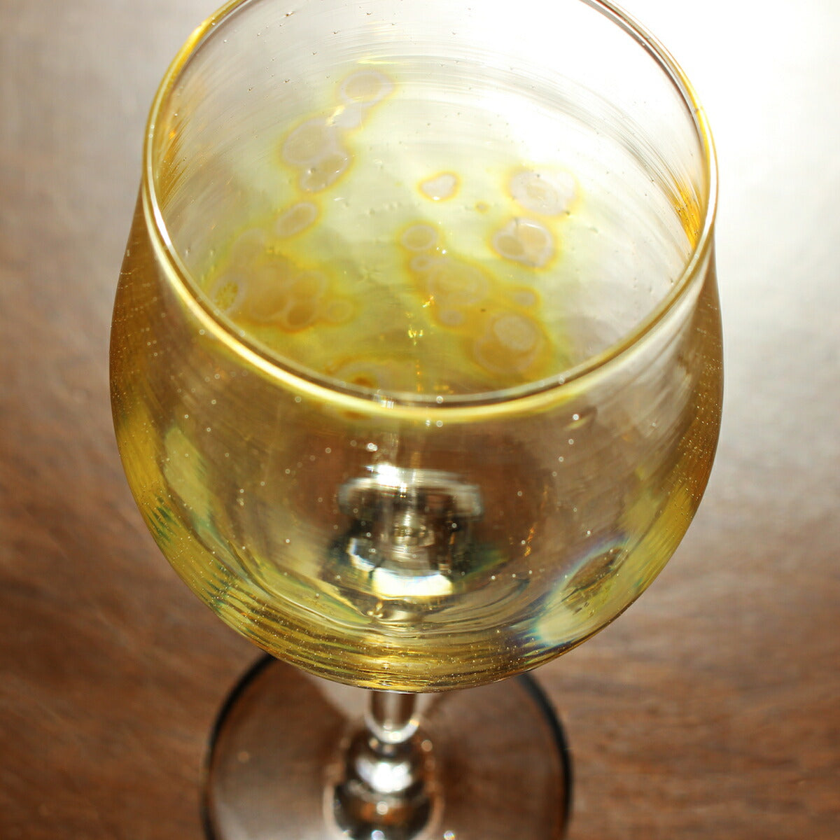 glasscalico グラスキャリコ ハンドメイド ガラス酒器 月光 (げっこう) ワイングラス ペアセット (2個入)