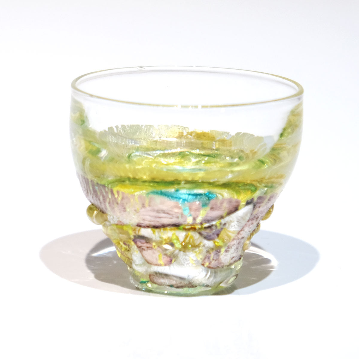SAIZOU GLASS LABO サイゾウグラスラボ ハンドメイド ガラス酒器 ミズノワクバショ ぐい呑 冷酒器