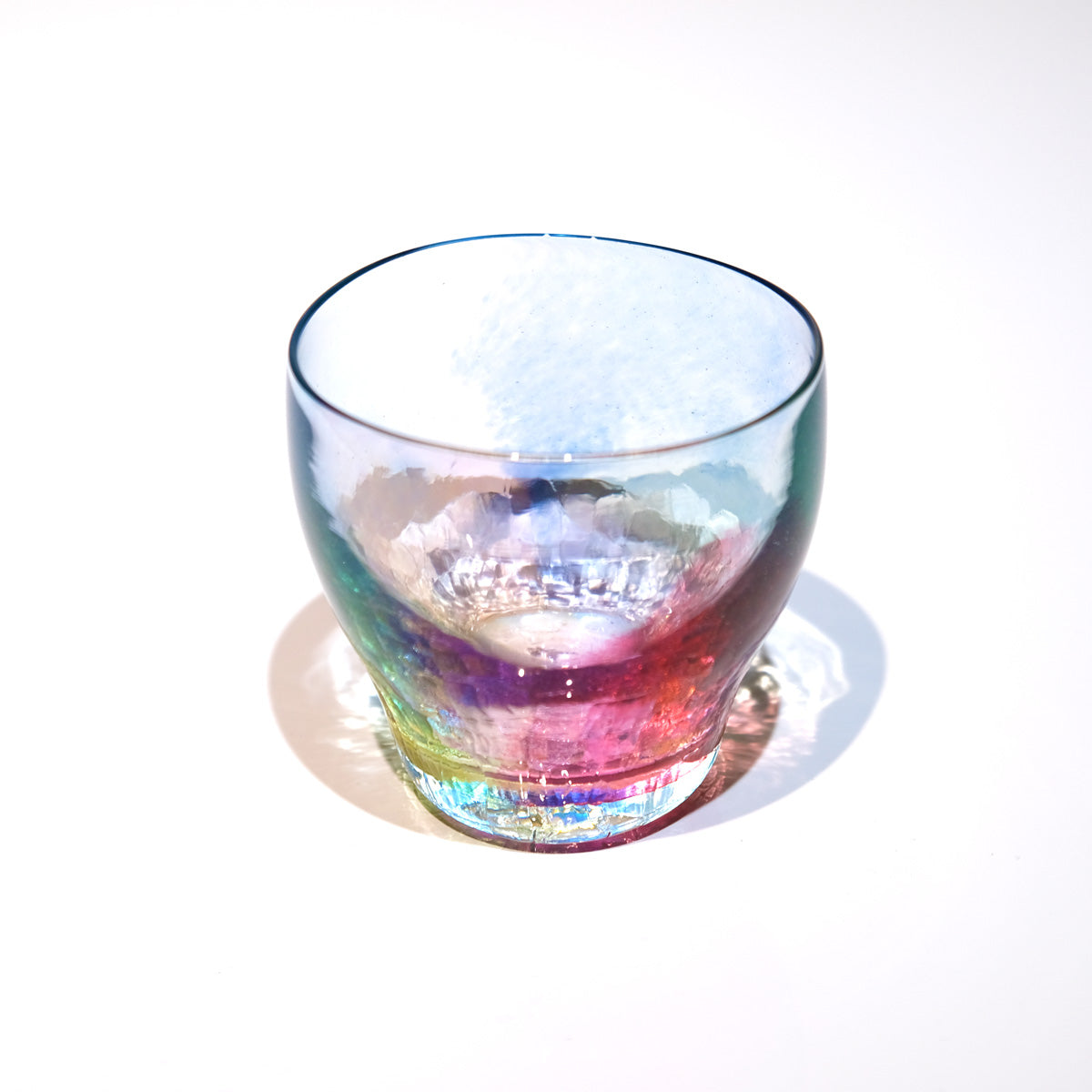 SAIZOU GLASS LABO 虹のカタチ ロックグラス サイゾウグラスラボ ハンドメイド グラス