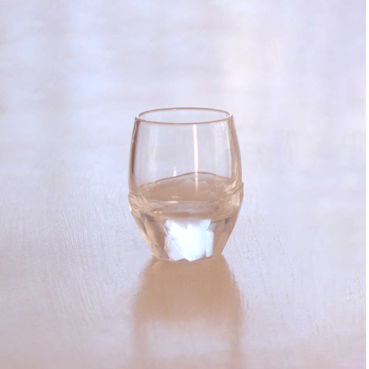 Rock 冷酒器セット(徳利・ぐい呑2個) FIORETTO フィオレット 高野仰 ハンドメイドガラス酒器