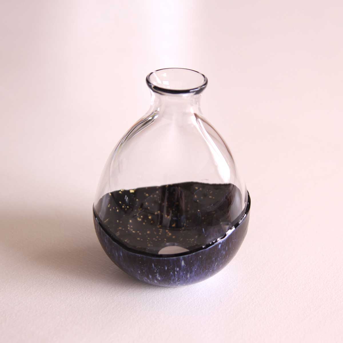 磯の香(いそのこう)冷酒器セット(徳利・ぐい呑2個) FIORETTO フィオレット 高野仰 ハンドメイドガラス酒器
