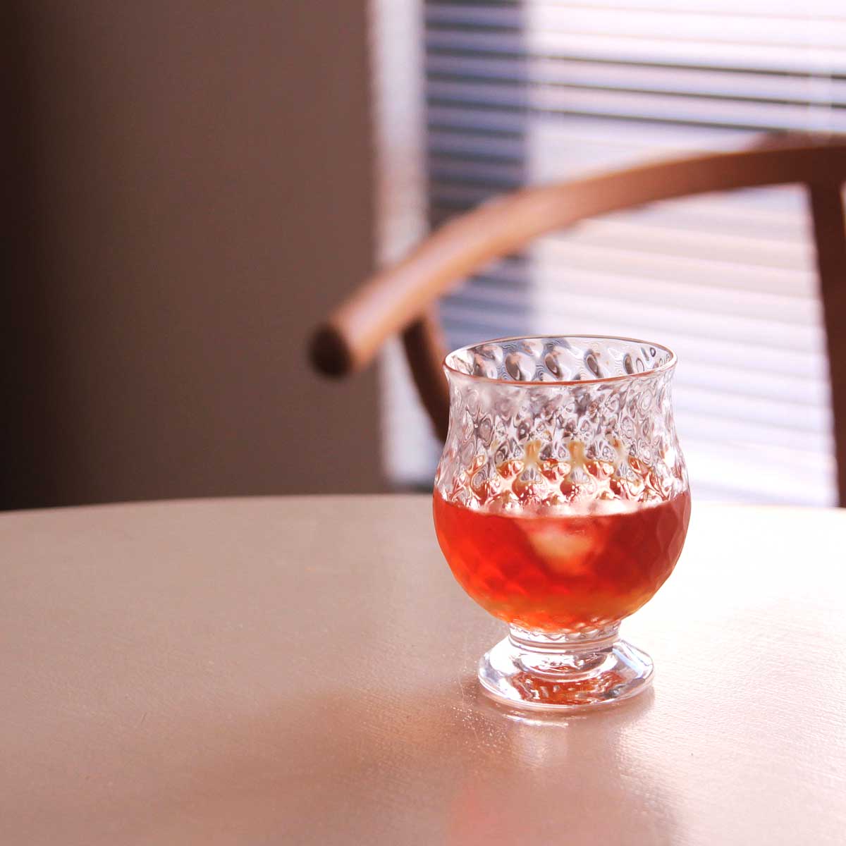 FIORETTO フィオレット luce (ルーチェ) 高杯 タンブラー グラス エーアンドエムコレクション 高野仰 ハンドメイドグラス