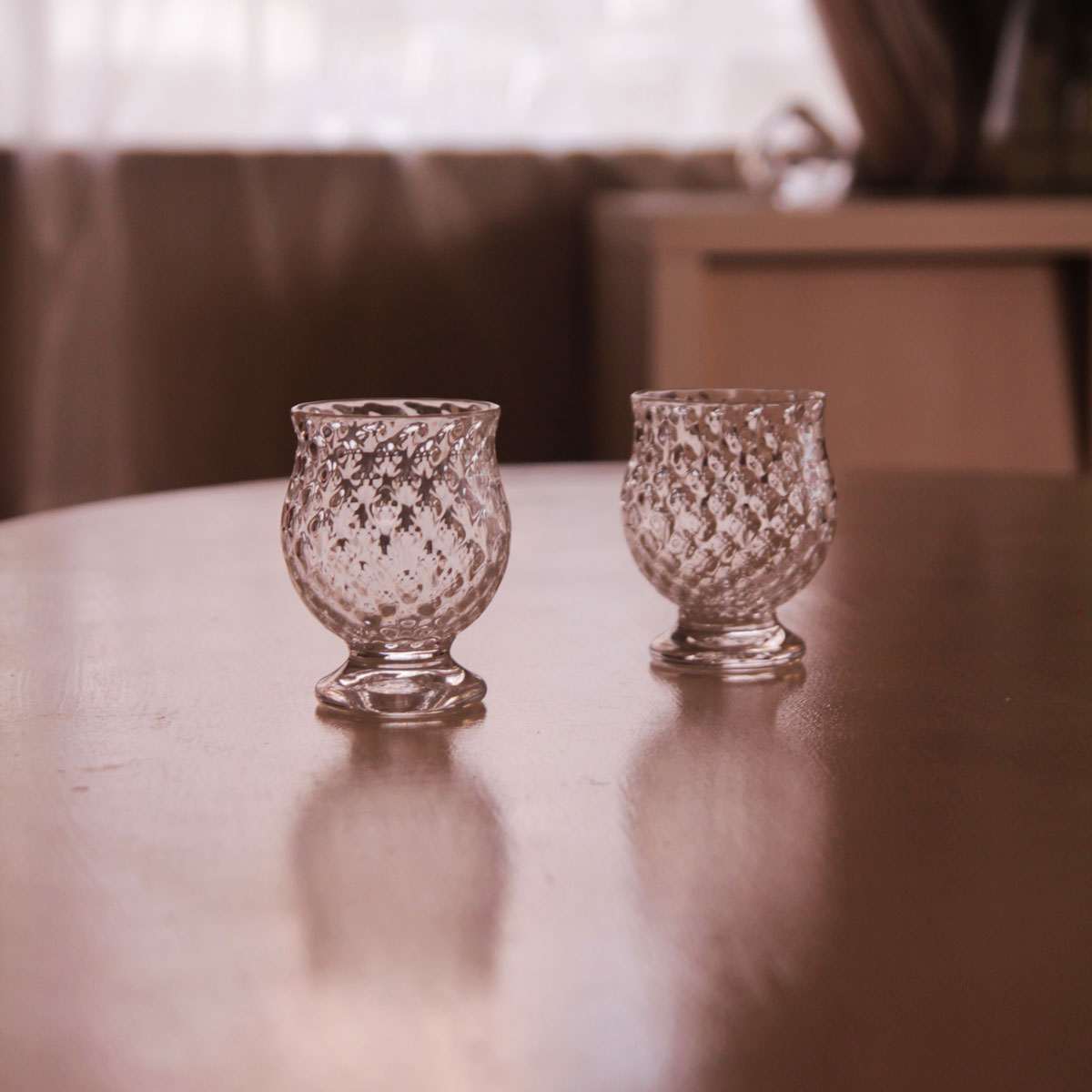 FIORETTO フィオレット luce (ルーチェ) 高杯 タンブラー グラス エーアンドエムコレクション 高野仰 ハンドメイドグラス