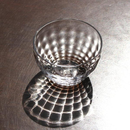 glasscalico グラスキャリコ ハンドメイド ガラス酒器 澄 (すみ) ぐい呑 (単品)