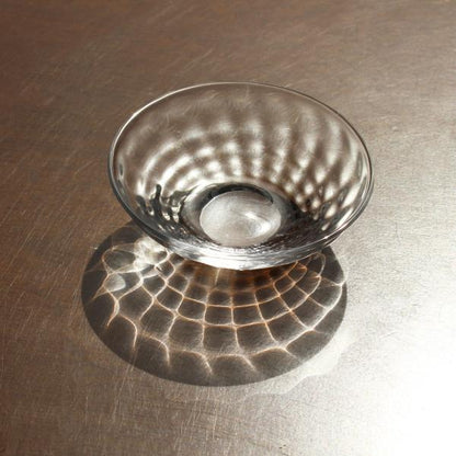 glass calico 澄 (すみ) 盃 さかずき 冷酒杯 【単品販売】 グラスキャリコ ハンドメイド ガラス酒器