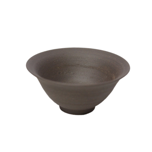 越前焼 朝顔ぐい呑み ハンドメイド酒器 純国産 伝統工芸 日本酒 冷酒 大吟醸  杯 ぐい飲み おちょこ