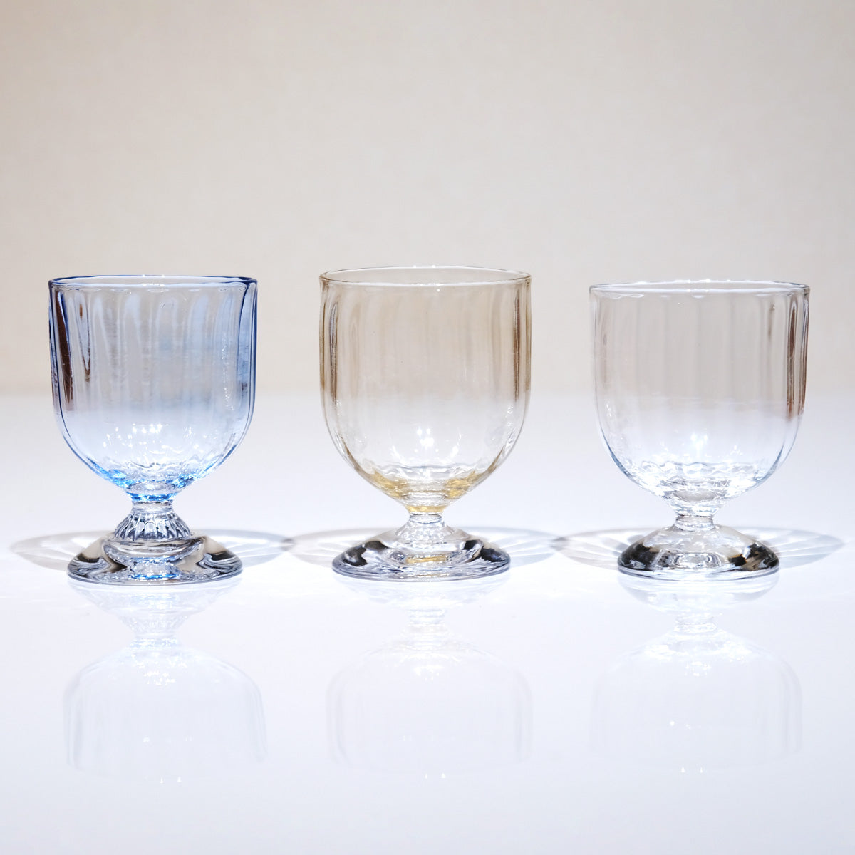 FUKU glassworks ポートワイングラス vessel (クリア) フクグラスワークス 相馬佳織 ハンドメイドグラス