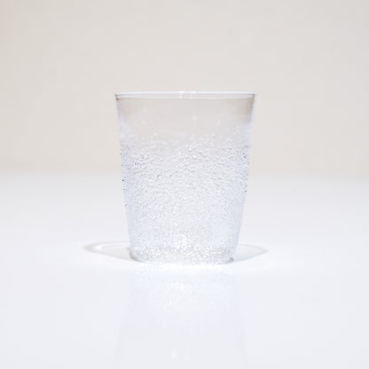 FUKU glassworks うたかた ぐい呑 (縦) 単品 フクグラスワークス 相馬佳織 ハンドメイド冷酒器