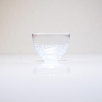 FUKU glassworks うたかた ぐい呑 (丸) 単品 フクグラスワークス 相馬佳織 ハンドメイド冷酒器