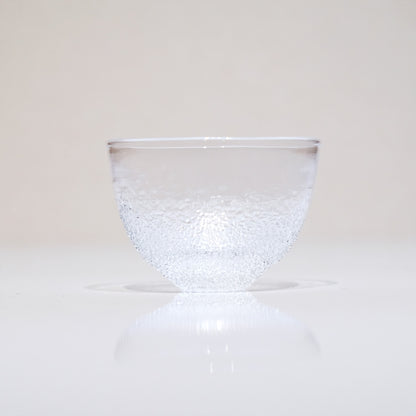 FUKU glassworks うたかた ぐい呑 (丸) 単品 フクグラスワークス 相馬佳織 ハンドメイド冷酒器