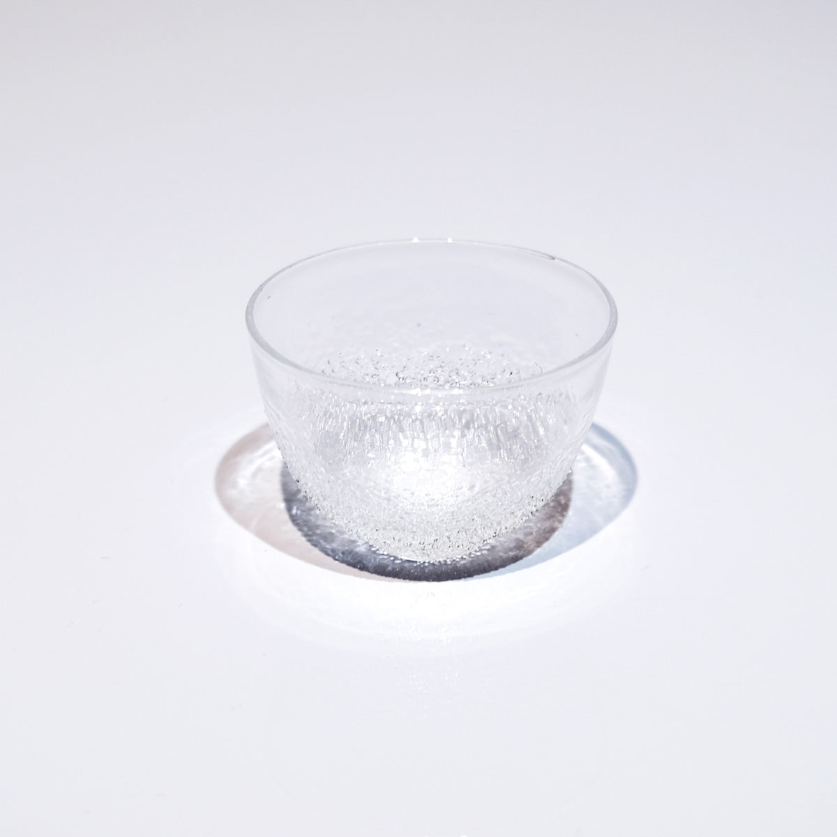 FUKU glassworks うたかた ぐい呑 (丸) 単品 フクグラスワークス 相馬佳織 ハンドメイド冷酒器