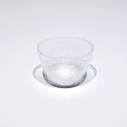 FUKU glassworks うたかた ぐい呑 (丸) 単品 フクグラスワークス 相馬佳織 ハンドメイド冷酒器