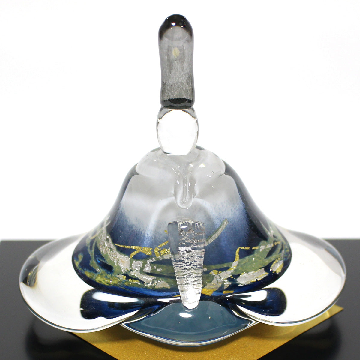 ガラスのお雛様 富士雛 (ふじびな) 雪洞(ぼんぼり)付き glass calico グラスキャリコ ハンドメイド ガラスアート 雛人形 ひな人形 おひなさま 桃の節句 オブジェ コンパクト