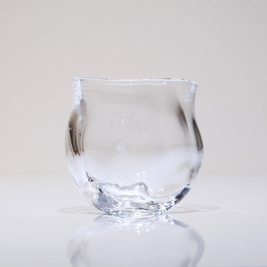 glasscalico グラスキャリコ ハンドメイド ガラス酒器 ミナモ 丸型 ロックグラス