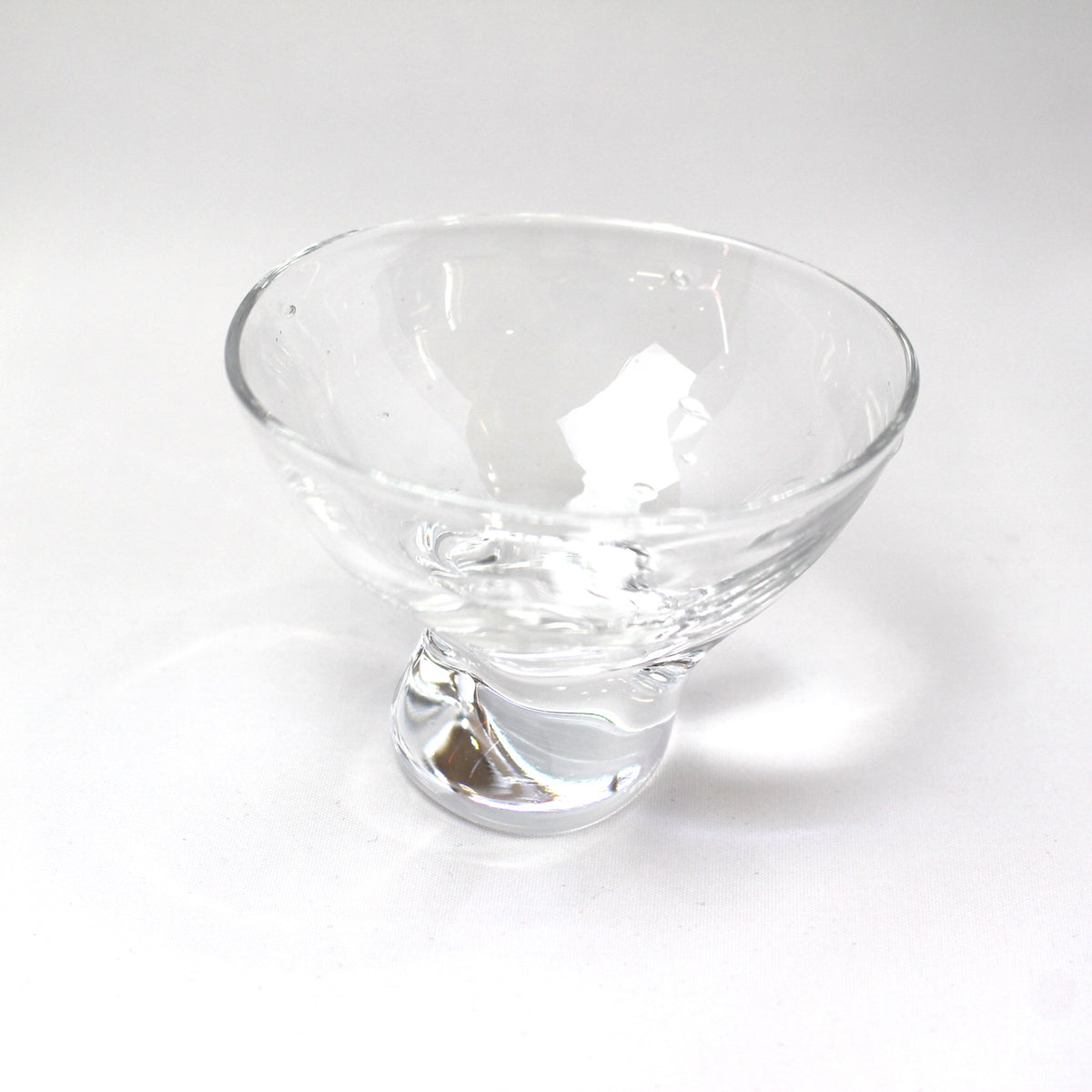 glass calico ミナモ ぐい呑 冷酒杯 (単品販売) グラスキャリコ ハンドメイド ガラス酒器