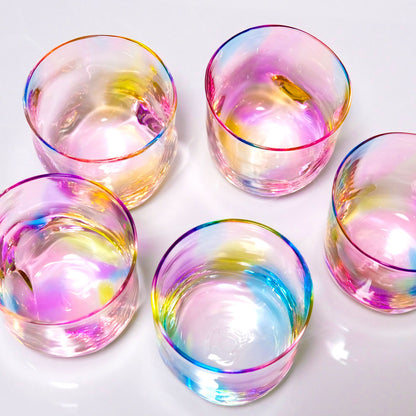 glass calico グラスキャリコ ハンドメイド ガラス酒器 ミナモプリズム ロックグラス ウイスキー 焼酎 カクテル 梅酒 グラス