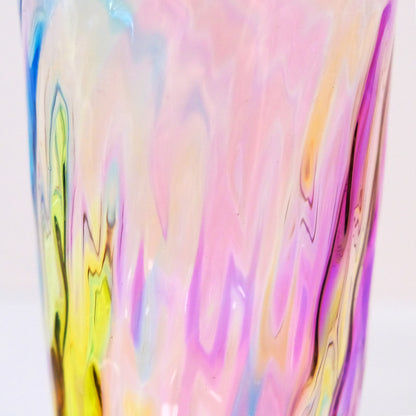 glass calico プリズム ダイヤ ロンググラス グラスキャリコ ハンドメイドグラス ウイスキー 焼酎 ビール グラス タンブラー