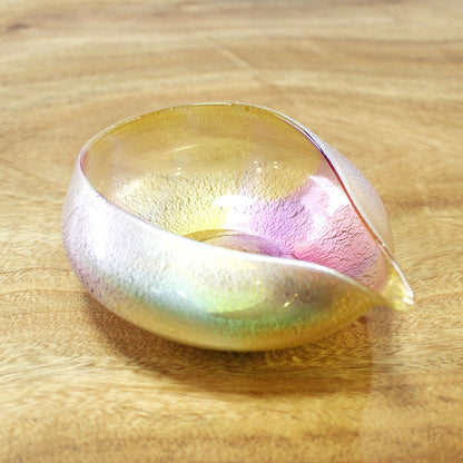 glass calico プリズム 雅 (みやび) 冷酒器セット (片口・ぐい呑 2個) グラスキャリコ ハンドメイド ガラス酒器 酒器揃 高級 贈答 ギフト プレゼント おしゃれ