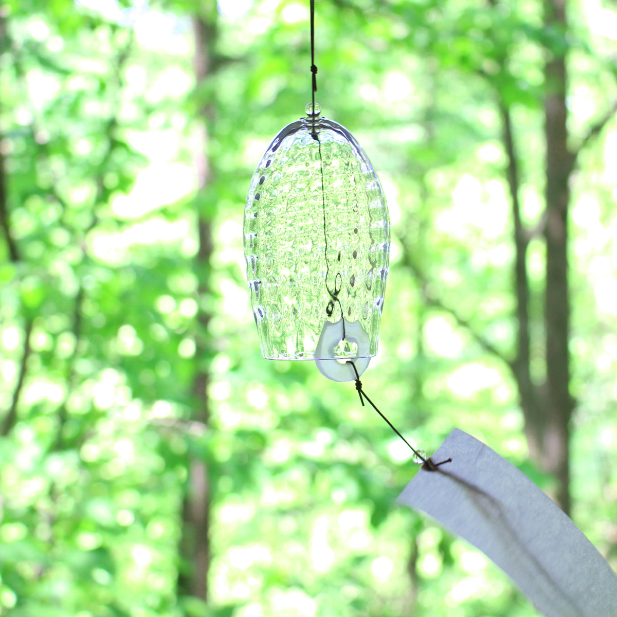 ガラスの風鈴 澄 glass calico グラスキャリコ ハンドメイド ガラスアート