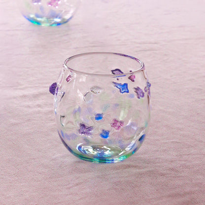 あじさいグラス FIORETTO フィオレット 高野仰 ハンドメイドグラス