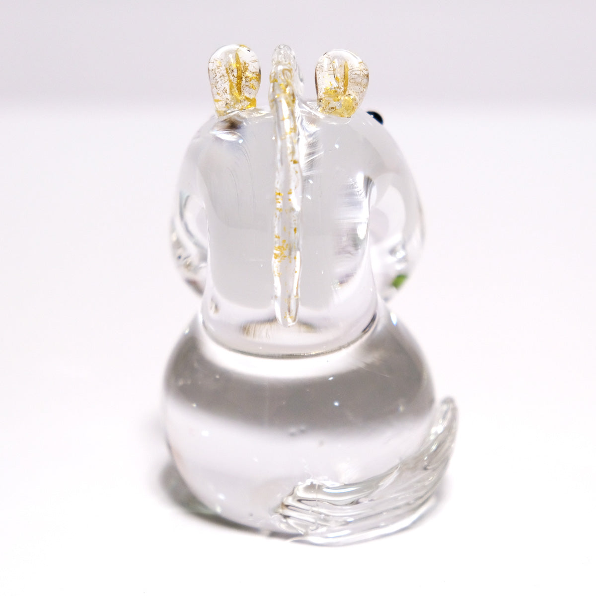 ガラスの干支 ゆる午(うま) オブジェ 午(うま)の置物 FIORETTO フィオレット 高野仰 ハンドメイド ガラスアート 化粧箱付 タカノアオグ ガラス 馬 かたまり お正月 コンパクト インテリア おしゃれ ギフト プレゼント