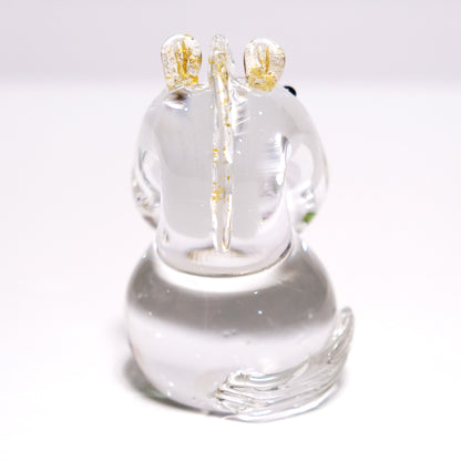 ガラスの干支 ゆる午(うま) オブジェ 午(うま)の置物 FIORETTO フィオレット 高野仰 ハンドメイド ガラスアート 化粧箱付 タカノアオグ ガラス 馬 かたまり お正月 コンパクト インテリア おしゃれ ギフト プレゼント